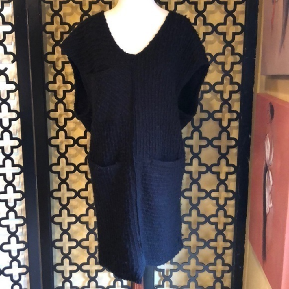 DRIFTER from NORDSTROM BLACK SWEATER DRESS